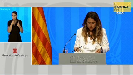 #ENDirecte | Roda de premsa per informar dels Acords del Govern