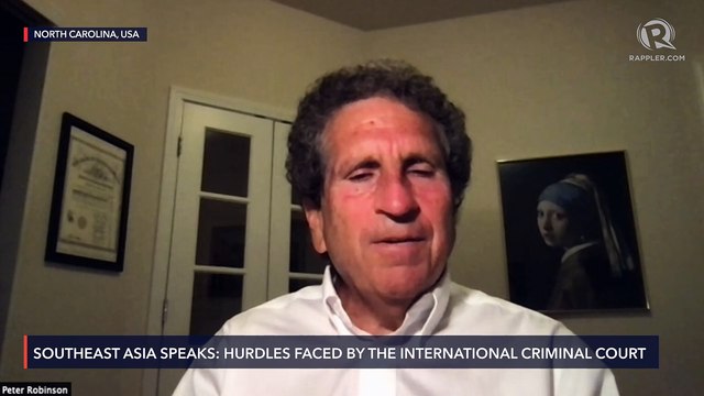 Southeast Asia Speaks: Lawyer Peter Robinson on hurdles faced by ICC