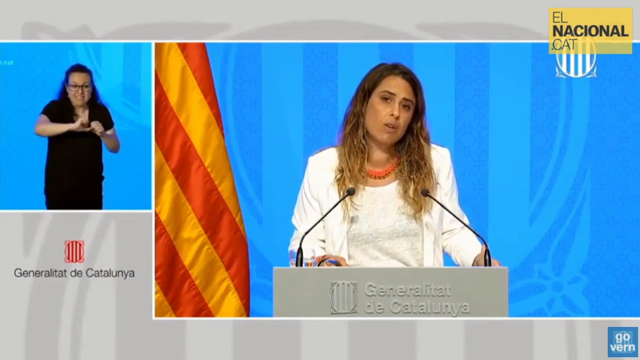 #ENDirecte | Roda de premsa sobre l'evolució de la pandèmia a Catalunya