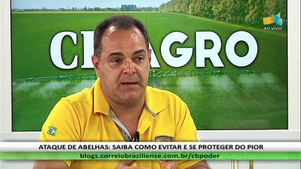 CB.AGRO: Carlos Alberto Bastos, vice-presidente da Associação de Apicultores do DF - 16/07