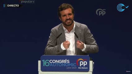 Pablo Casado clausura el 16º Congreso del PP de las Islas Baleares
