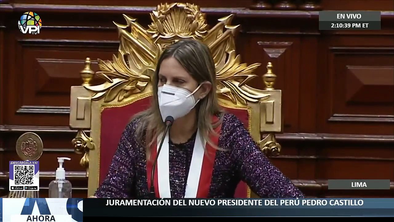 En Vivo | Juramentación del nuevo presidente del #Perú Pedro Castillo - #28Jul - Ahora