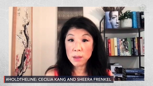 #HoldTheLine: Maria Ressa talks to NYT's Cecilia Kang, Sheera Frenkel