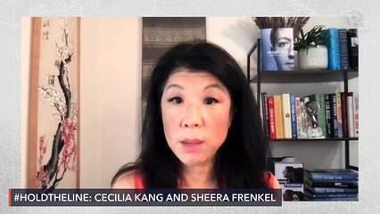 #HoldTheLine: Maria Ressa talks to NYT's Cecilia Kang, Sheera Frenkel