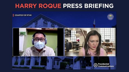Harry Roque press briefing | Monday, August 2