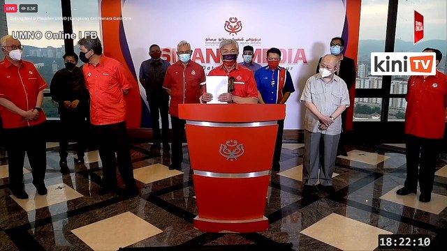 LIVE: Sidang media Presiden Umno Zahid Hamidi selepas mesyuarat MKT
