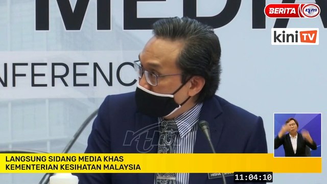LIVE: Sidang media khas KKM mengenai situasi semasa Covid-19