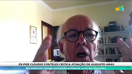 CB.PODER: Cláudio Fonteles, ex-procurador geral da República - 10/08