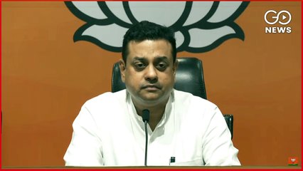 Press Conference by BJP National Spokesperson Sambit Patra at BJP HQ.