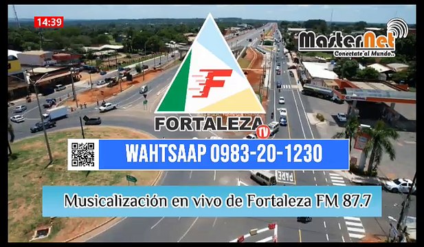 (FORTALEZA TV) CHANNEL 62 Caaguazú color cable