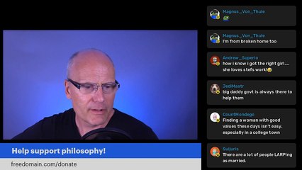 WEDNESDAY NIGHT LIVE! Freedomain Livestream