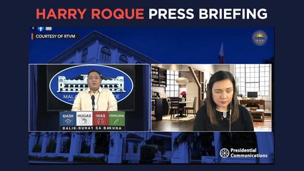Harry Roque press briefing | Thursday, August 19