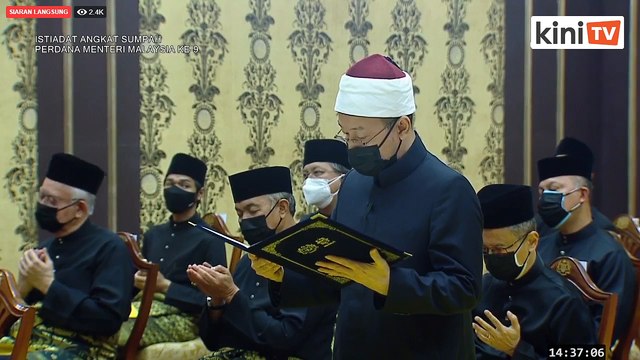 LIVE: Ismail Sabri sworn in as Malaysia’s 9th Prime Minister