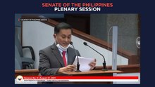 Senate of the Philippines plenary session | Tuesday, August 31