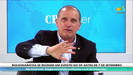 CB.PODER Especial: Onyx Lorenzoni, ministro do Trabalho e Previdência - 03/09