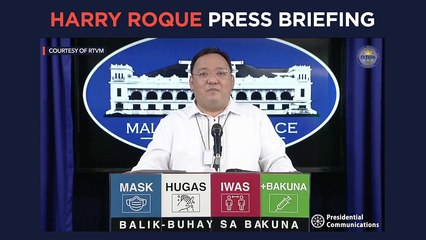 Harry Roque press briefing | Monday, September 6