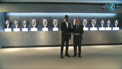 Siga en directo la presentación de Camavinga con el Real Madrid