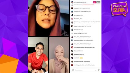 LIVE  | Chit Chat Suria  Amyra Rosli X Suria Petang