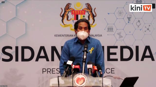 LIVE: Press conference by Health Minister Khairy Jamaluddin