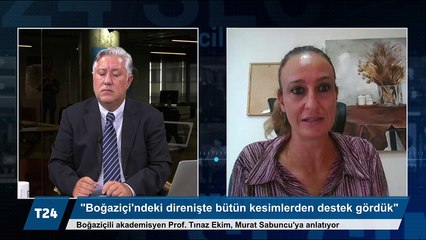 Boğaziçi, direnmeye devam ediyor; akademisyen Tınaz Ekim, Murat Sabuncu'ya anlatıyor