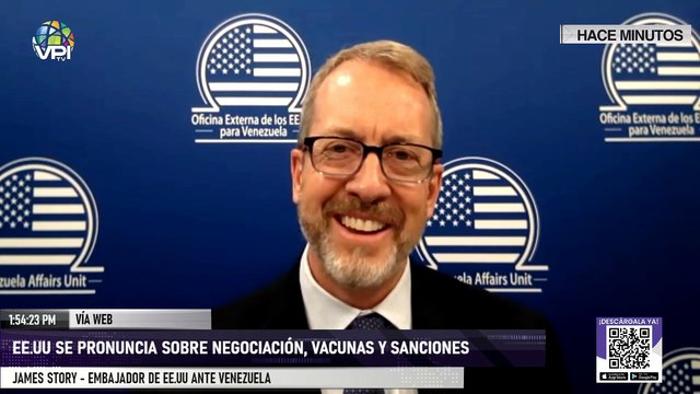 James Story: Maduro ponte serio, podemos revisar o colocar otras sanciones - VPItv
