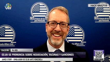 James Story: "Maduro ponte serio, podemos revisar o colocar otras sanciones" - VPItv