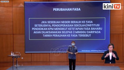 LIVE: Press conference by Education Minister Dr Radzi Jidin