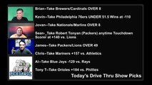 Live Free Picks Drive Thru Show MLB NFL Picks 9-20-2021