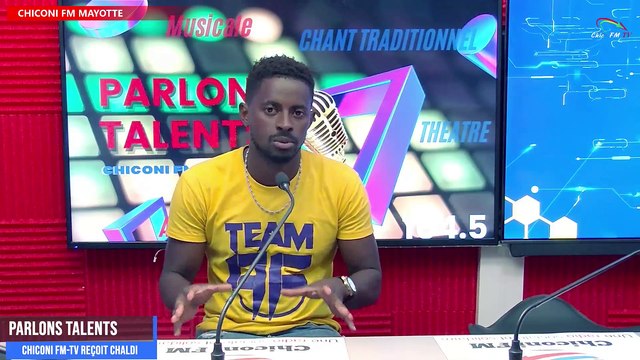 Chiconi FM-TV - Reçoit Chaldi à travers PARLONS TALENTS.