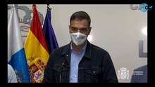 Declaraciones del presidente del Gobierno desde La Palma.