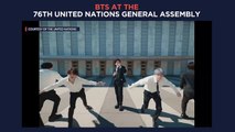 BTS at the 76th United Nations General Assembly