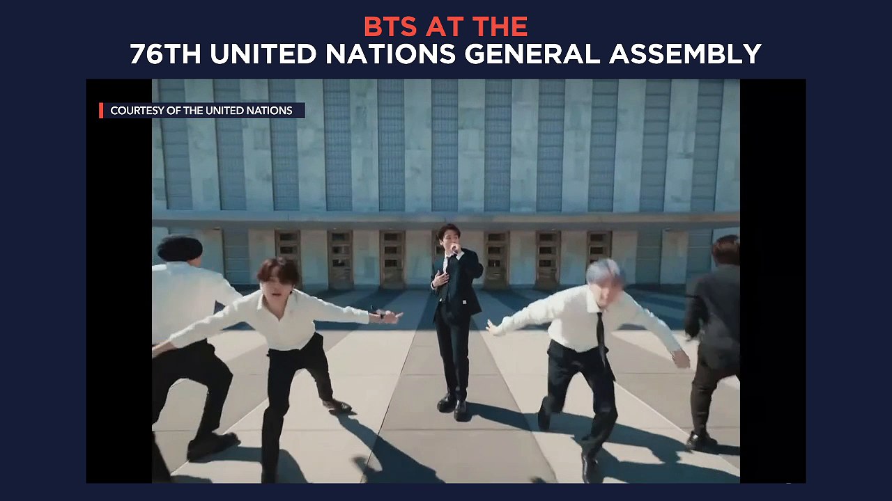BTS at the 76th United Nations General Assembly