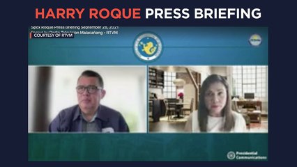 Harry Roque press briefing | Tuesday, September 28