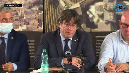 Puigdemont y Aragonés hablan en Cerdeña