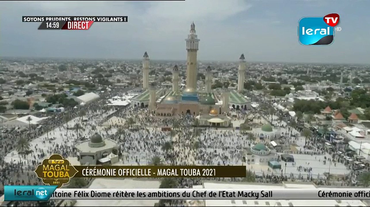 Touba | Cérémonie officielle du Grand Magal de Touba 18 Safar 1443h / Édition 2021