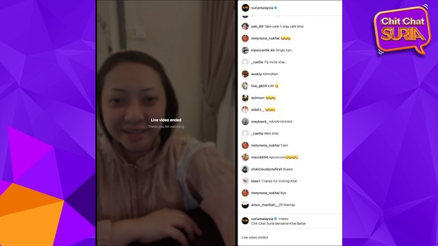 LIVE | Chit Chat Suria Khai Bahar X Team Pagi Suria