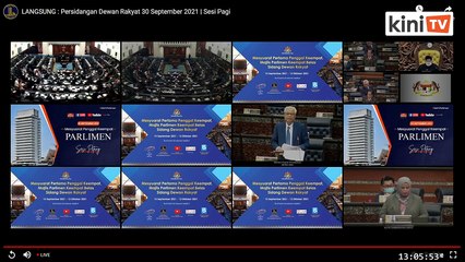 LIVE: Dewan Rakyat sitting - September 30 (Morning Session)