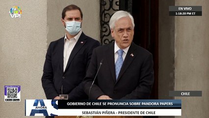 En Vivo | Pronunciamiento del gobierno de #Chile sobre Pandora Papers - #04Oct - Ahora