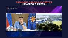 President Duterte's recorded message to the nation | Wednesday, October 6