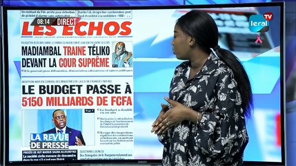 REVUE DES TITRES DE CE 07 /10/ 2021 - PR :THIALLA LOUM - #LERALTV