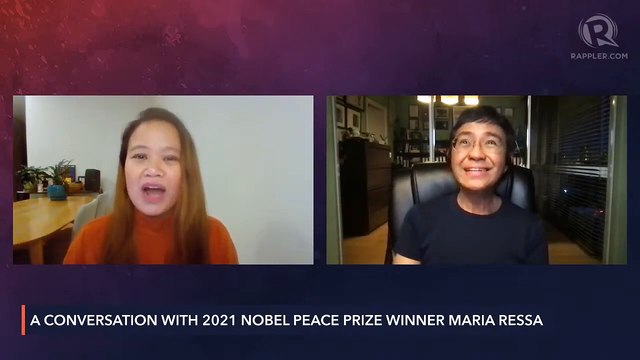 #ICYMI: A conversation with 2021 Nobel Peace Prize laureate Maria Ressa