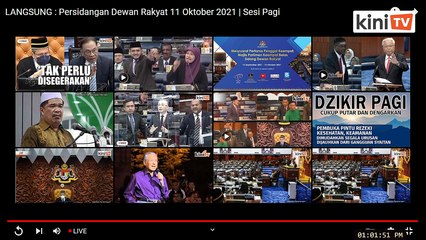 LIVE: Dewan Rakyat sitting - October 11 (Morning Session)