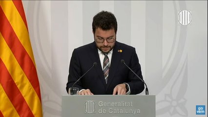 #ENDirecte | El president Aragonès compareix per informar de la situació referent a la pandèmia