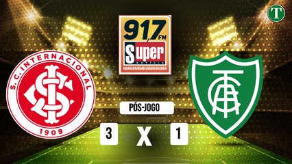 Acompanhe ao vivo INTERNACIONAL X AMÉRICA pelo Campeonato Brasileiro da Série A