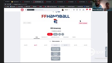 Webinaire - Présentation de Rematch et Besport