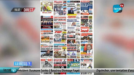 LOU BESS CI XIBAAR YI​​​​​​​​​​ 15H GMT - CE  15 / 10/ 2021 – PR MOUSTAPHA THIOUNE - #LERALTV