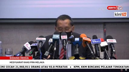 LIVE: Suruhanjaya Pilihan Raya umum tarikh Pilihan Raya Negeri Melaka