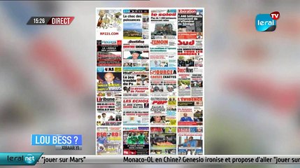 LOU BESS CI XIBAAR YI 15H GMT - CE 22 / 10 / 2021 – PR  THIALLA LOUM- #LERALTV