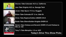 Live Free Picks Drive Thru Show NBA NHL NCAAF Picks 10-22-2021