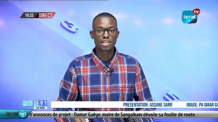 QUOI DE 9 ? LES INFOS 19H GMT - CE 24 /10/ 2021 - PR: ASSANE SARR - #LERALTV